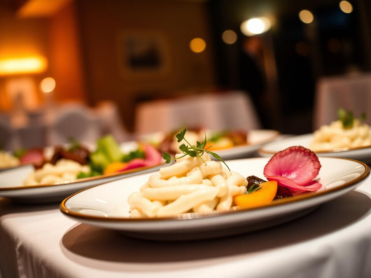 Dining by arrangement